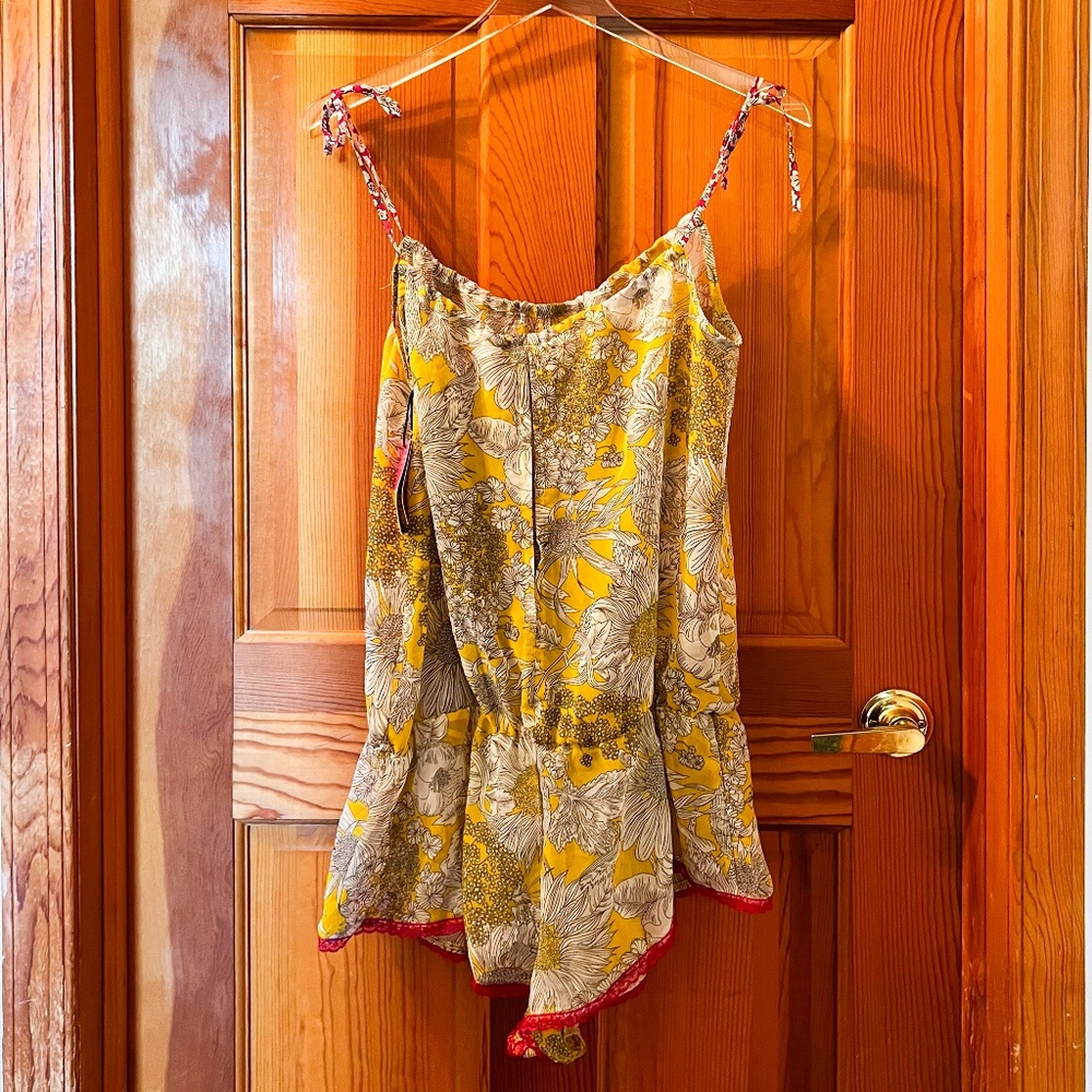 NWT Liberty of London for Target Floral Beach Romper - Picture 3 of 6